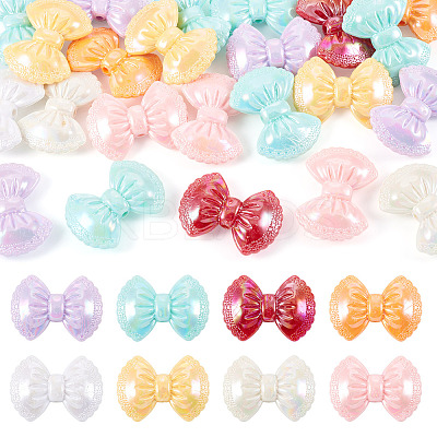 23Pcs Opaque Acrylic Beads OACR-TA0003-73-1
