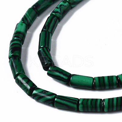 Synthetic Malachite Beads Strands X-G-S366-075-1