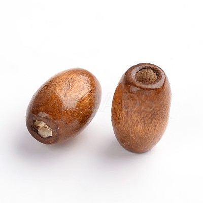 Lead Free Wood Beads W02KR-4-10-1