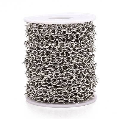 Tarnish Resistant 304 Stainless Steel Rolo Chains CHS-F011-08C-P-1