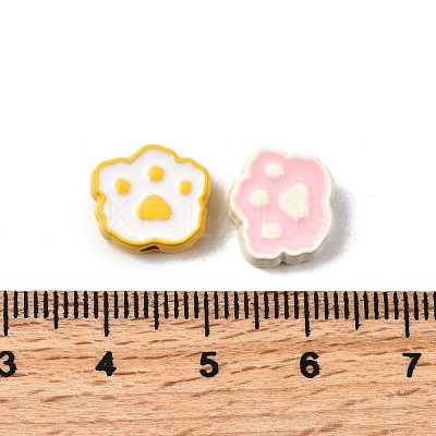 Baking Paint Alloy Enamel Beads FIND-G092-01B-1