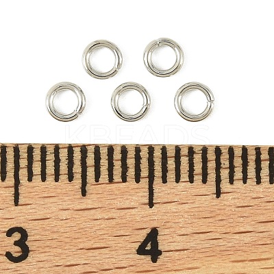 SHEGRACE Brass Open Jump Rings XGR0079P-13P-1