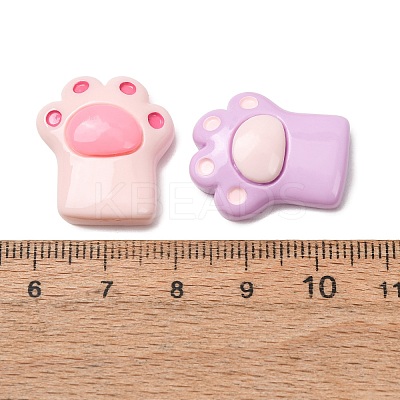 Opaque Resin Cabochons RE-CBAE980-11-1