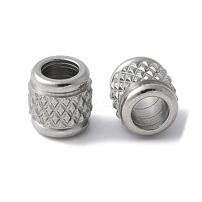 304 Stainless Steel European Beads STAS-S169-03B-P-1