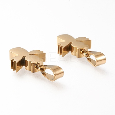 Ion Plating(IP) 304 Stainless Steel Pendants LS-STAS-F253-13G-1