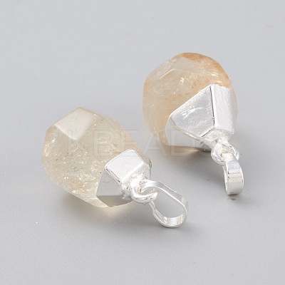 Natural Citrine Pendants X-G-G845-07S-10-1