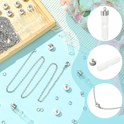 DIY Necklace Making Kits DIY-SC0030-96C-1