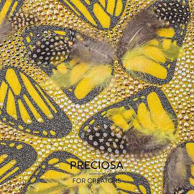 Preciosa® Crystal Hotfix Flatback Stones Y-PRC-HSS10-70020-200-1