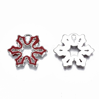 Alloy Enamel Pendants ENAM-Q443-015-RS-1