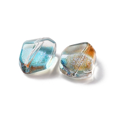 Baking Paint Transparent Glass Beads X1-DGLA-C004-01C-1