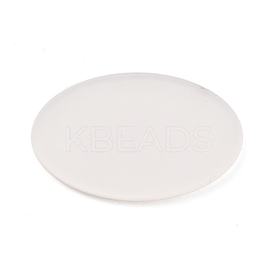 Oval Acrylic Display Base DIY-WH0322-02-1