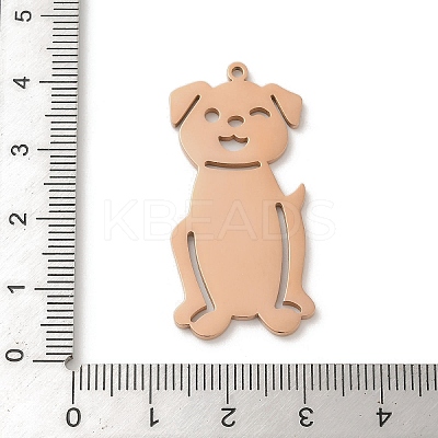 Ion Plating(IP) 304 Stainless Steel Pendants STAS-K270-13RG-1