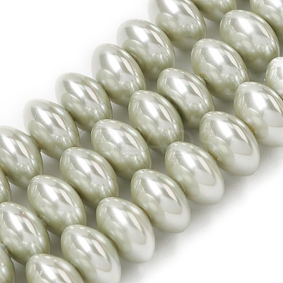 Electroplate Opaque Glass Imitation Pearl Beads Strands LS-EGLA-H113-04B-1