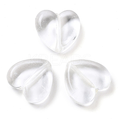 Heart Handmade Lampwork Beads LAMP-U003-01E-1