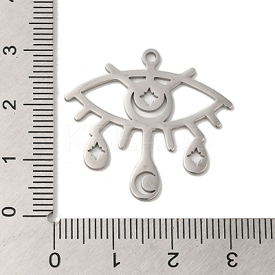 Non-Tarnish 201 Stainless Steel Pendants LS-STAS-B049-03P-1