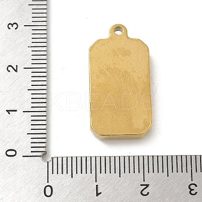304 Stainless Steel Pendants STAS-I322-39G-02-1