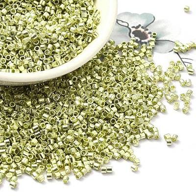 Electroplate Glass Seed Beads SEED-S042-01B-09-1
