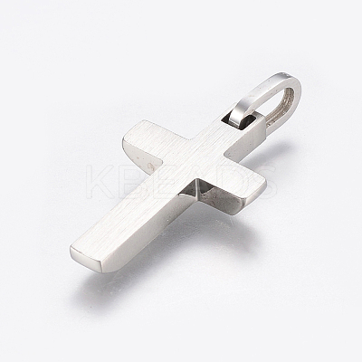Tarnish Resistant 304 Stainless Steel Pendants STAS-F157-03P-1