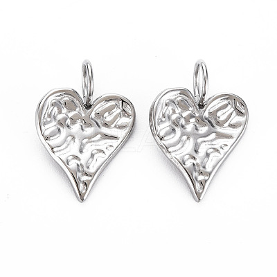 Non-Tarnish 304 Stainless Steel Pendants STAS-N097-118P-NR-1