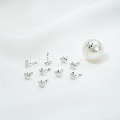 Star Brass Head Pins KK-U051-02P-02-1