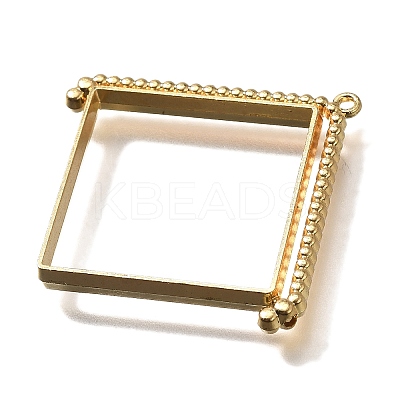Alloy Open Back Bezel Pendants PALLOY-I223-08LG-1