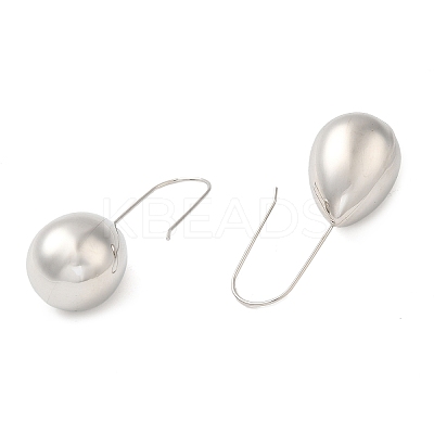 Non-Tarnish 304 Stainless Steel Dangle Earrings EJEW-G364-27P-1