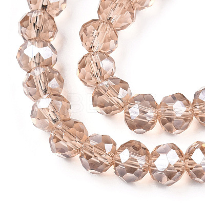 Electroplate Glass Beads Strands EGLA-A034-T2mm-A29-1