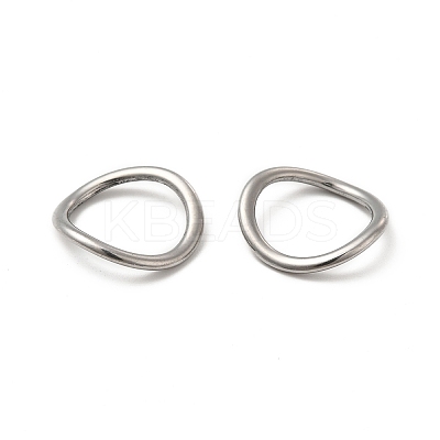Non-Tarnish 304 Stainless Steel Linking Rings STAS-F283-01P-1