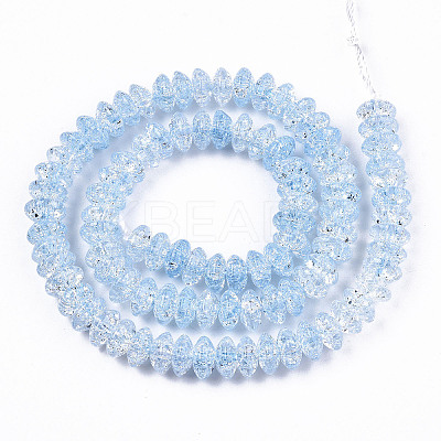 Crackle Glass Beads GLAA-S192-004I-1