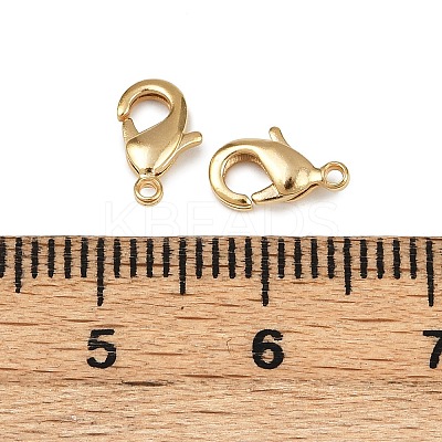 Brass Lobster Claw Clasps KK-900-G01-1