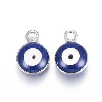 304 Stainless Steel Enamel Charms LS-X-STAS-G122-24F-1