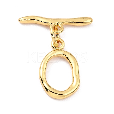 Rack Plating Brass Toggle Clasps LS-KK-B036-01G-1