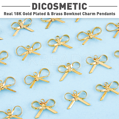 20Pcs Brass Charms KK-DC0001-20-1