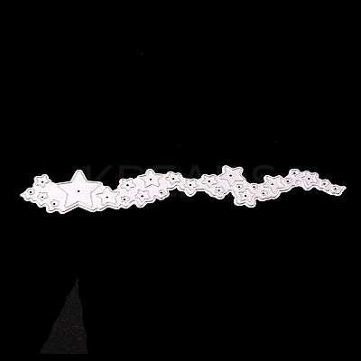 Star Frame Metal Cutting Dies Stencils DIY-WH0050-28-1