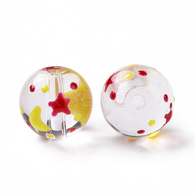 Transparent Glass Beads LAMP-B021-03A-09-1