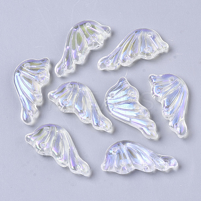 Transparent Glass Pendants GLAA-S190-010A-A01-1