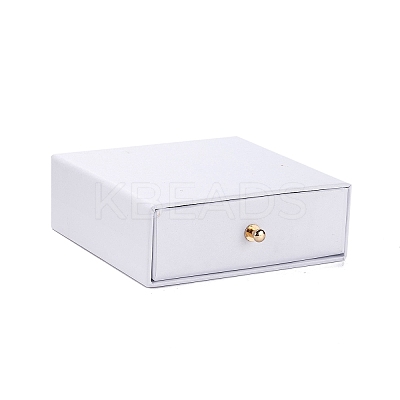 Square Paper Drawer Jewelry Set Box LS-CON-C011-03B-07-1