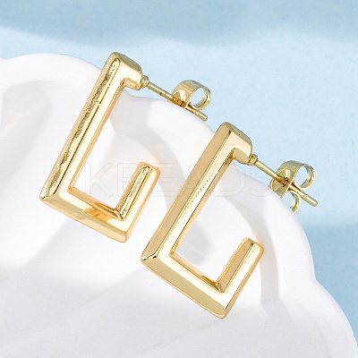 304 Stainless Steel Stud Earrings for Women EJEW-L296-033G-02-1