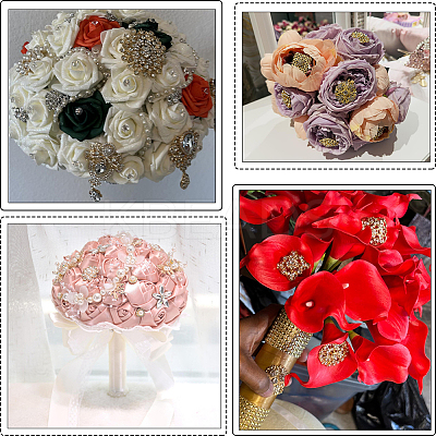 DIY Flower Bouquet Decoration Kits DIY-SP0006-59G-1