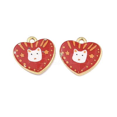 Printed Alloy Pendants PALLOY-P319-07C-02-1