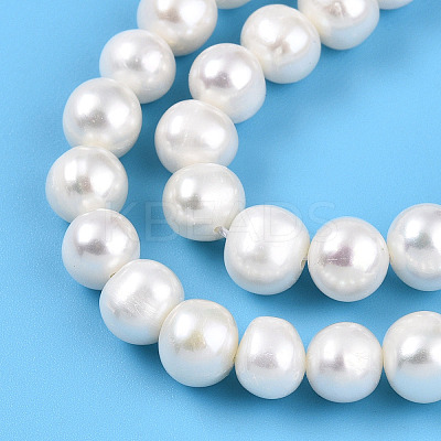 Natural Cultured Freshwater Pearl Beads Strands PEAR-N013-07Q-1