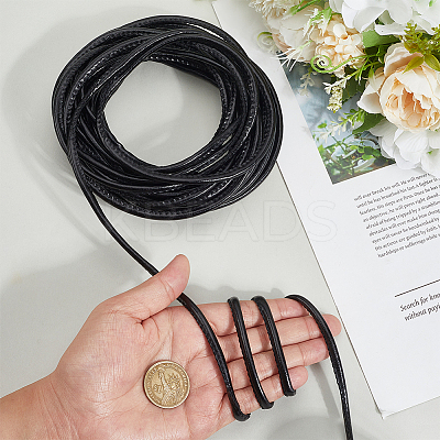 10M Flat PU Leather Cord WL-GF0001-33C-1