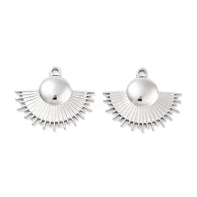 Non-Tarnish 304 Stainless Steel Pendants STAS-P364-20P-1