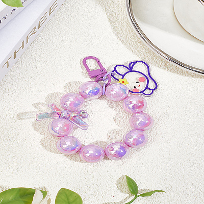 1Pc Acrylic Pendant Decorations HJEW-LP0002-11E-1
