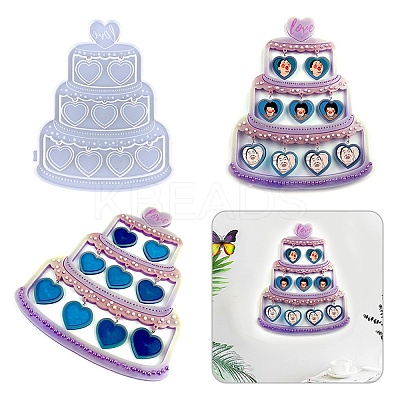 DIY Cake Shape Photo Frame Silicone Molds LS-DIY-I099-60-1