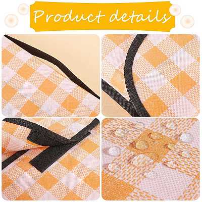 Portable Tartan Patern Non Woven Picnic Mat JX572A-01-1