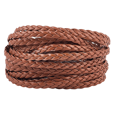 5M 3-Ply PU Leather Braided Cord LC-GF0001-12A-1