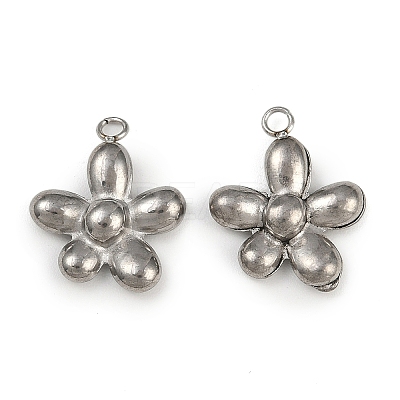 304 Stainless Steel Pendants STAS-I342-03P-1