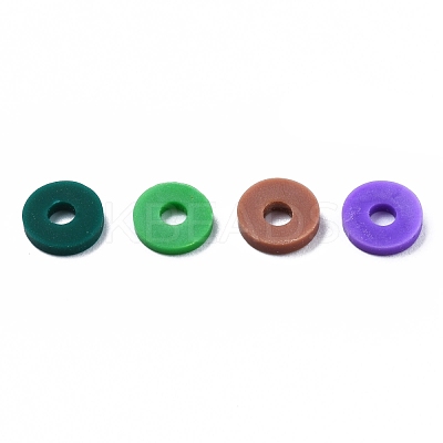 Handmade Polymer Clay Beads CLAY-T019-02B-32-1