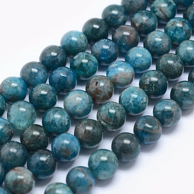 Natural Apatite Beads G-E481-05-10mm-1